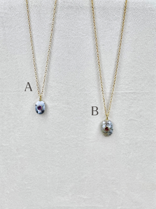 The Celeste Necklace: Dendrite