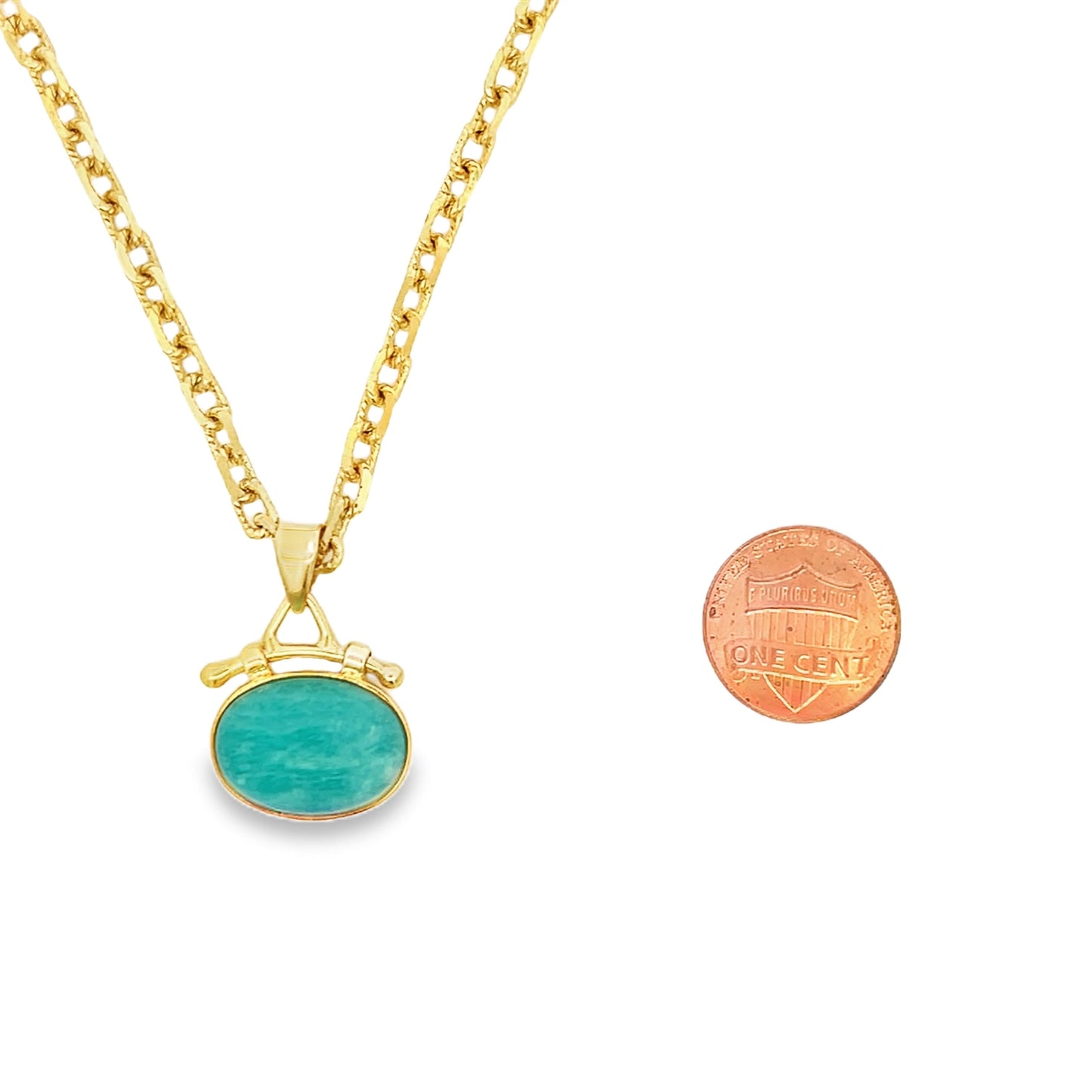 The Margot Necklace: Amazonite