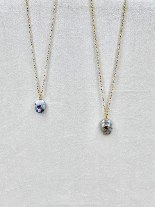 The Celeste Necklace: Dendrite
