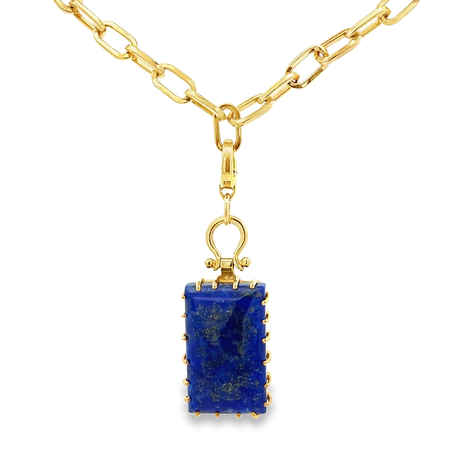 The Margot Necklace: Labradorite or Lapis