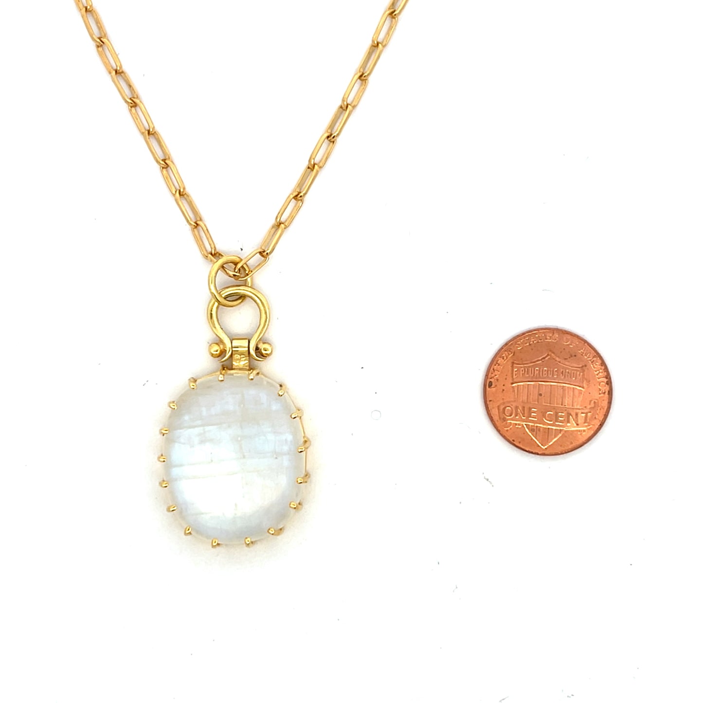 The Margot Necklace: Moonstone
