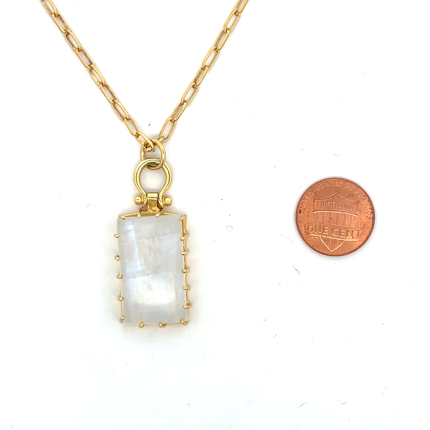 The Margot Necklace: Moonstone