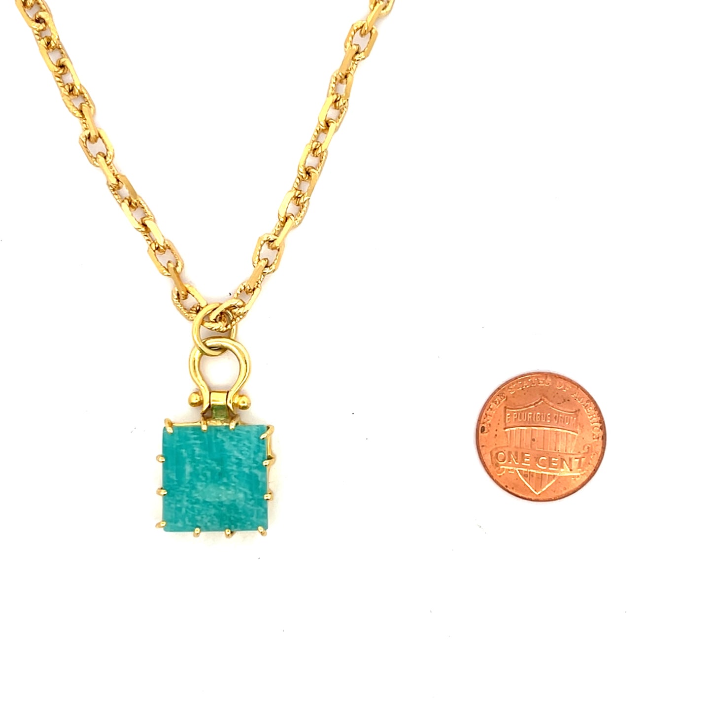 The Margot Necklace: Amazonite