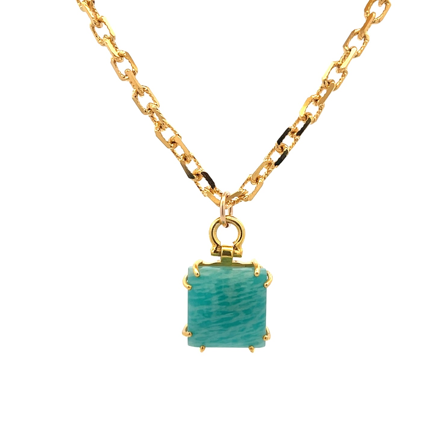 The Margot Necklace: Amazonite