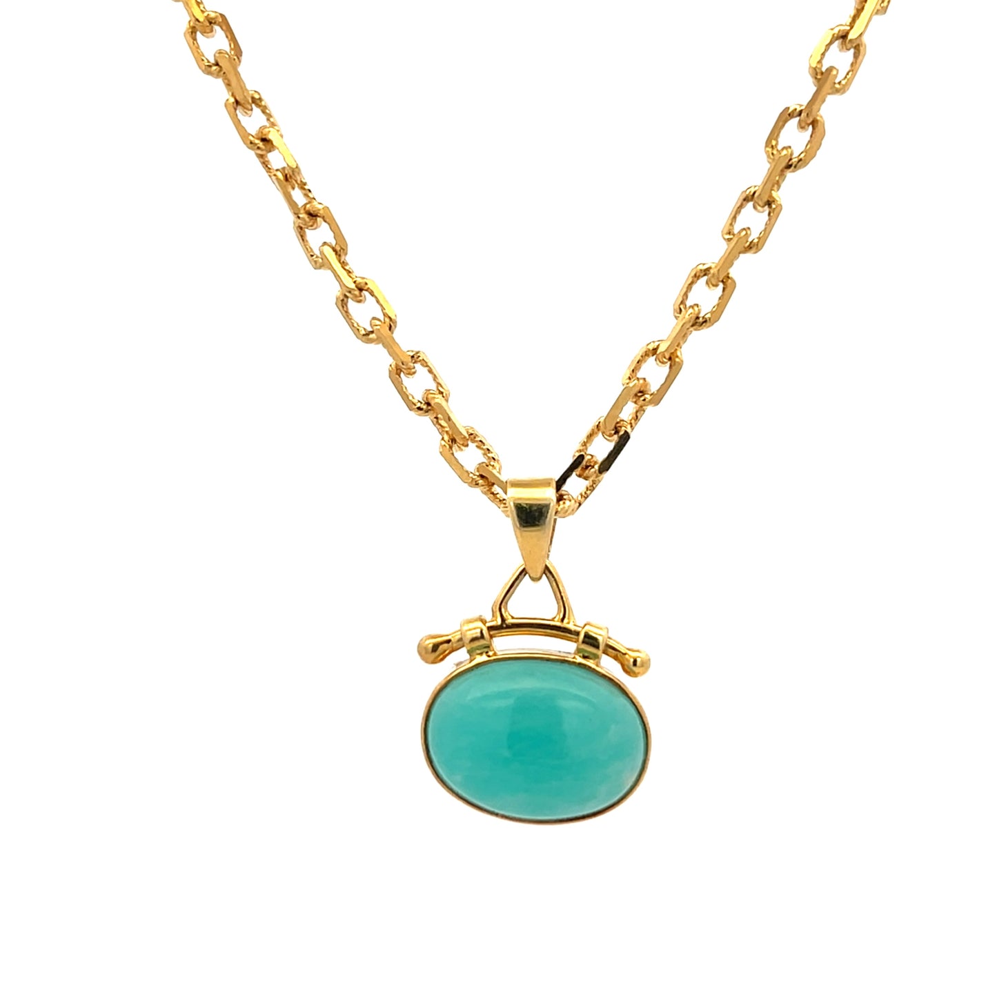 The Margot Necklace: Amazonite