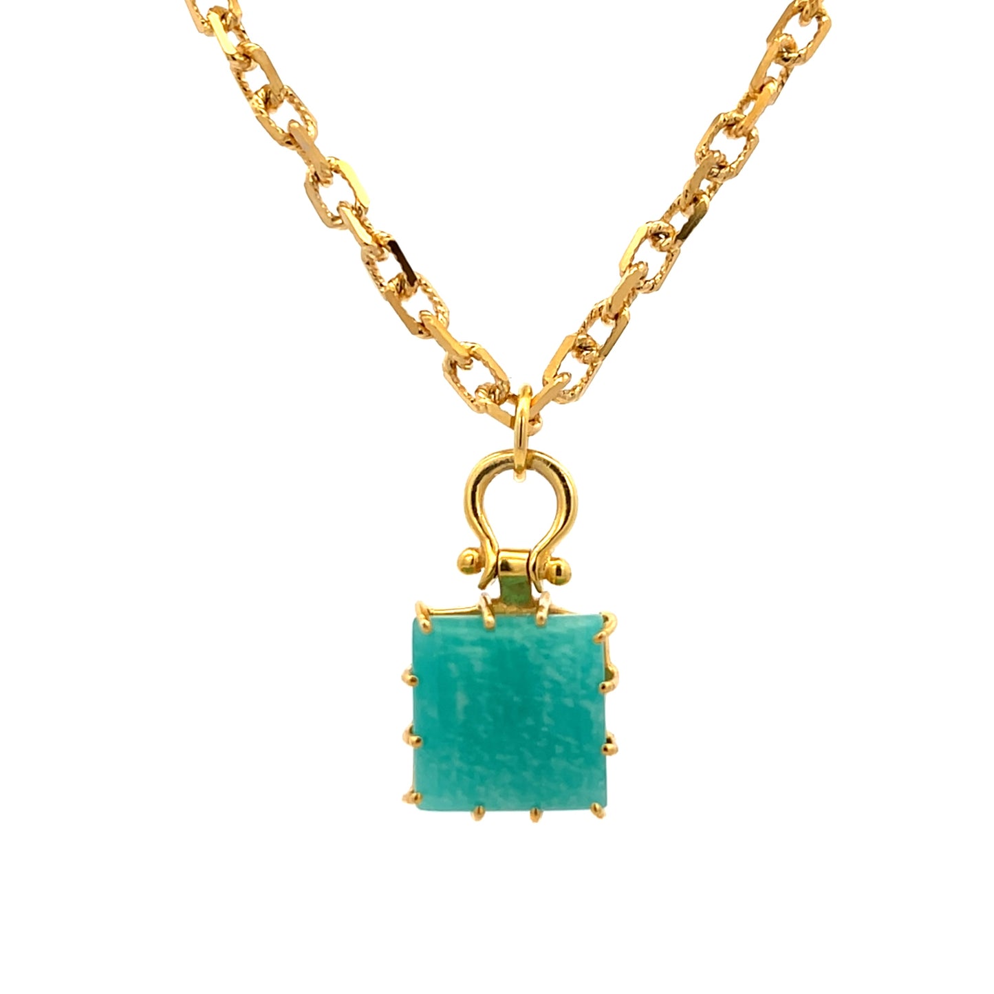 The Margot Necklace: Amazonite